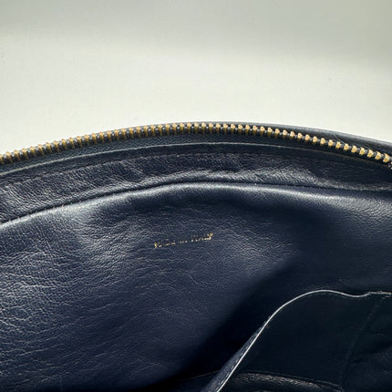 Sac Chanel caméra vintage bleu nuit