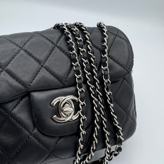 Sac Chanel mini double noir