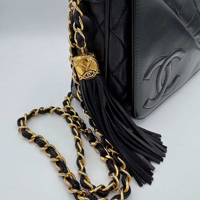 Sac Caméra vintage Chanel Noir