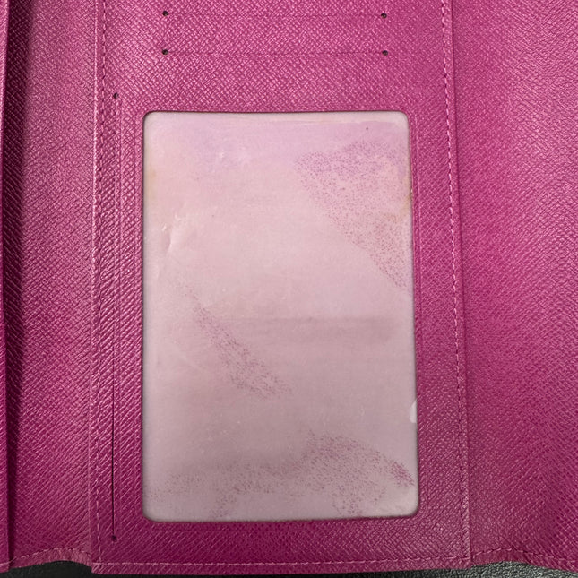 Portefeuille Eugenie Louis Vuitton Épi Cassis