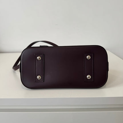 Sac Louis Vuitton BB Alma Cuir Épi Prune
