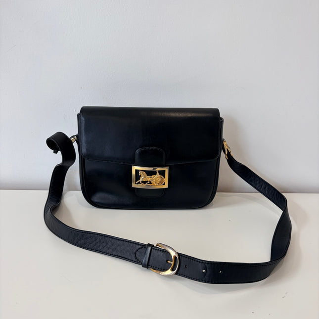Sac Céline vintage fermoir calèche
