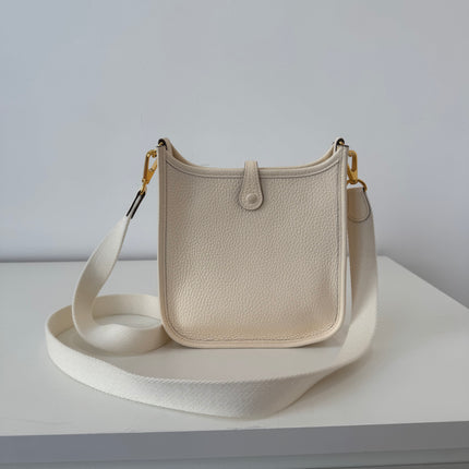 Sac Hermès Evelyne 16 craie