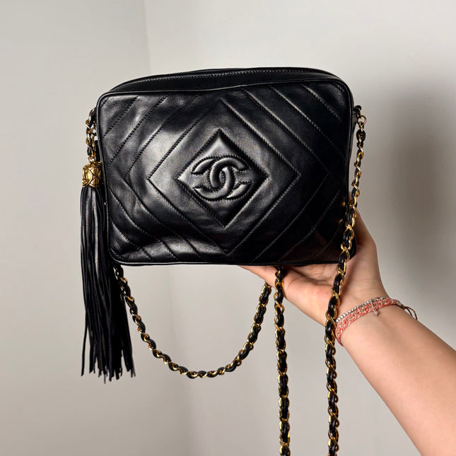Sac Chanel Caméra noir