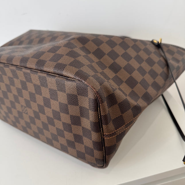 Sac Louis Vuitton Neverfull MM damier ébène