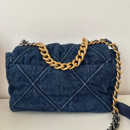 Sac Chanel 19 Small denim