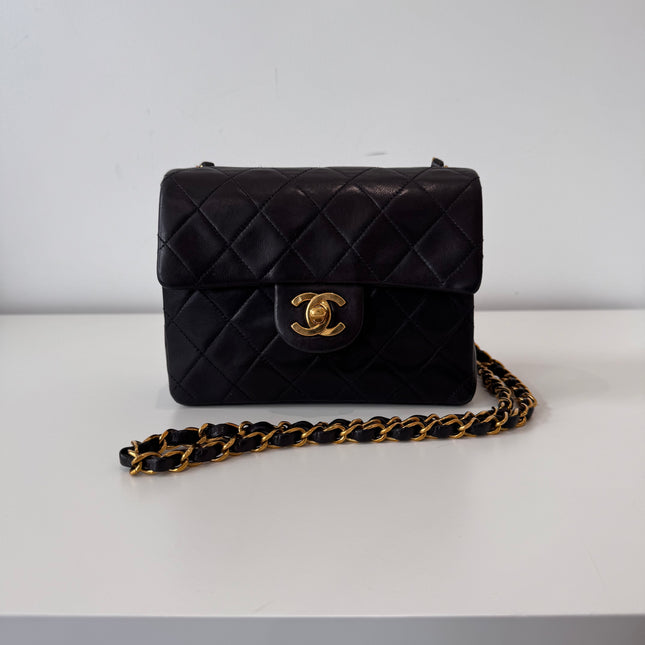 Sac Chanel Mini Square Timeless Noir