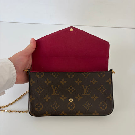 Pochette Louis Vuitton Félicie Monogram