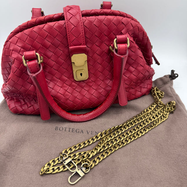 Sac Bottega Veneta Vintage Rouge