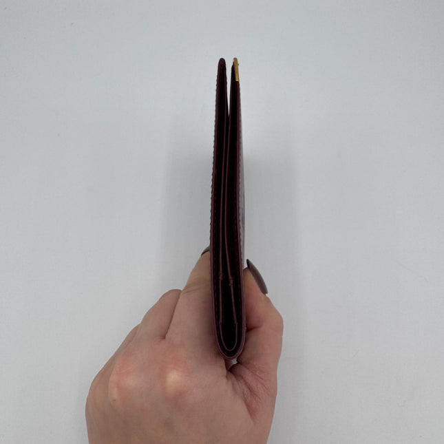 Portefeuille Cartier plat