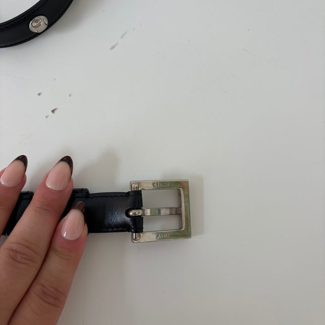 Ceinture Céline T85cm noire