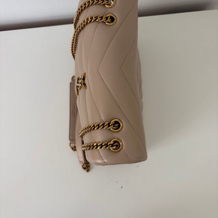 Sac Saint Laurent Loulou Small beige