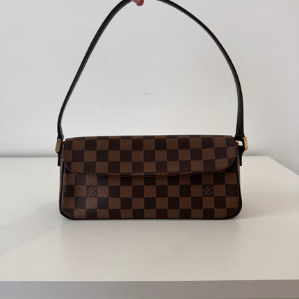 Sac Pochette Louis Vuitton Recoleta Damier Ébène