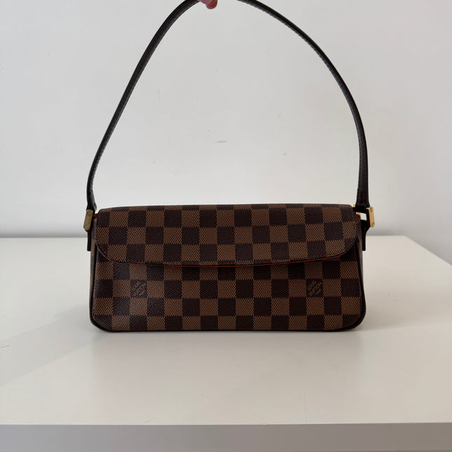 Sac Pochette Louis Vuitton Recoleta Damier Ébène