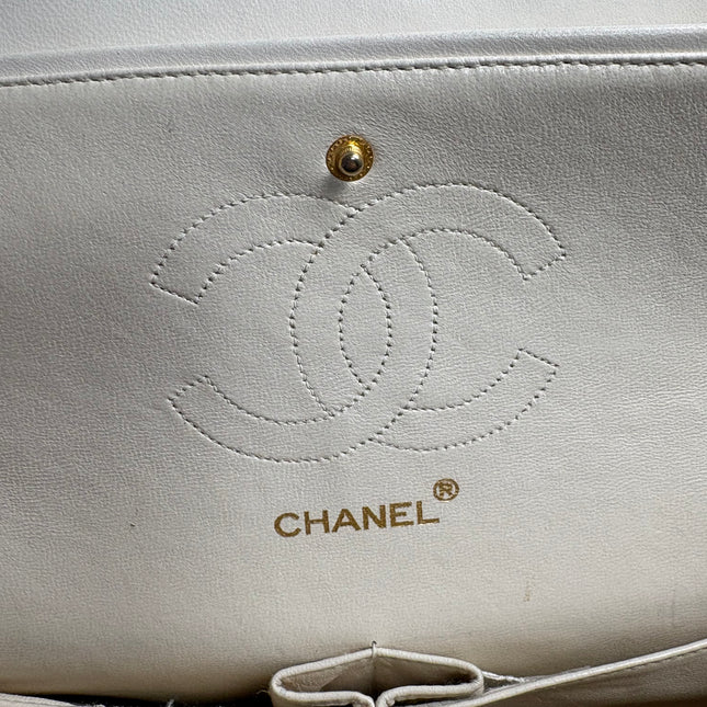 Sac Chanel Timeless Blanc cassé 25 cm