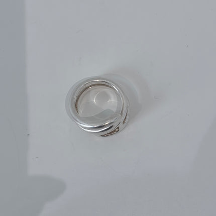 Bague Hermès Chaîne d’ancre Punk T49