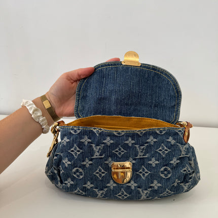 Sac Louis Vuitton Pleaty Denim Monogram