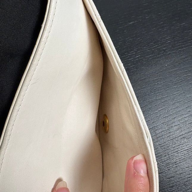 Sac Chanel Timeless Blanc cassé 25 cm