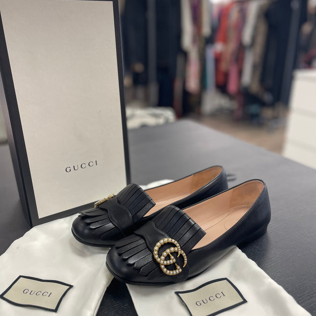 Mocassins GG Marmont Gucci T37