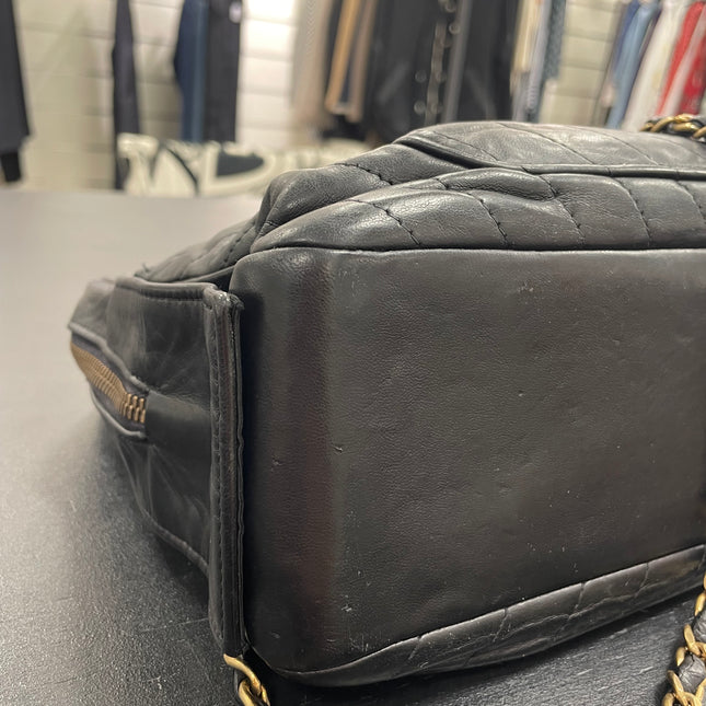 Sac Caméra vintage Chanel Noir