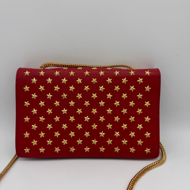 Sac Betty Chain Saint Laurent Rouge Étoiles
