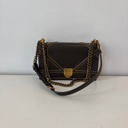Sac Dior Diorama bandoulière Marron