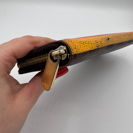 Portefeuille Louis Vuitton Zippy Damier Multicolore