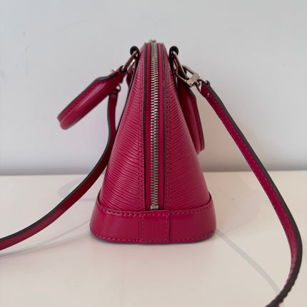 Sac Louis Vuitton BB Alma Cuir Épi Rose
