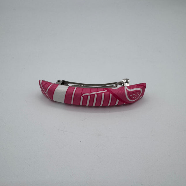Barrette Hermès en soie