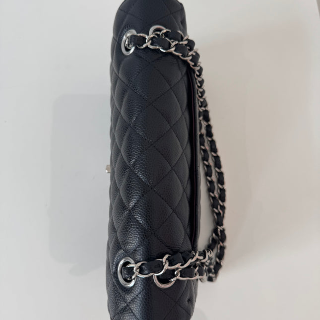 Sac Chanel 11.12 timeless classique cuir caviar