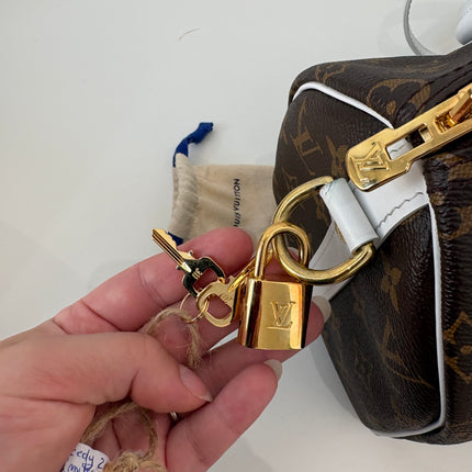 Sac Louis Vuitton Speedy 25 Monogram édition limitée roland-garros