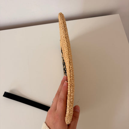 Pochette Céline en paille