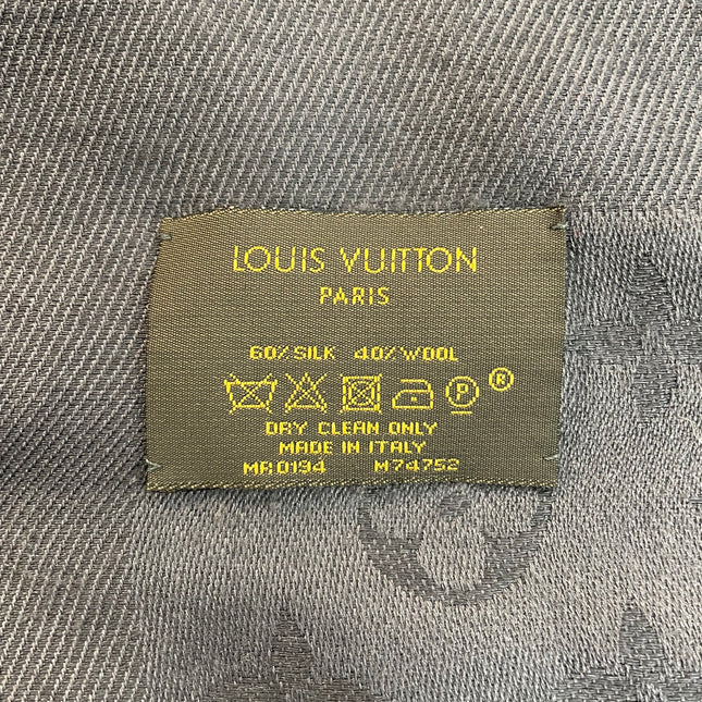 Châle Anthracite Louis Vuitton