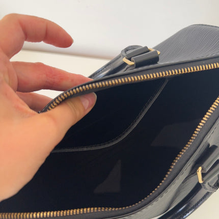Sac Louis Vuitton Speedy 30 Cuir Épi Noir