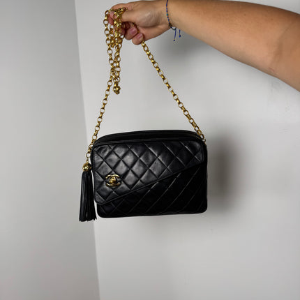 Sac Caméra Chanel bandoulière fermoir classique