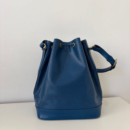 Sac Louis Vuitton Noé GM Épi bleu
