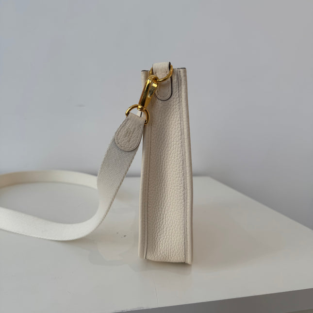 Sac Hermès Evelyne 16 craie