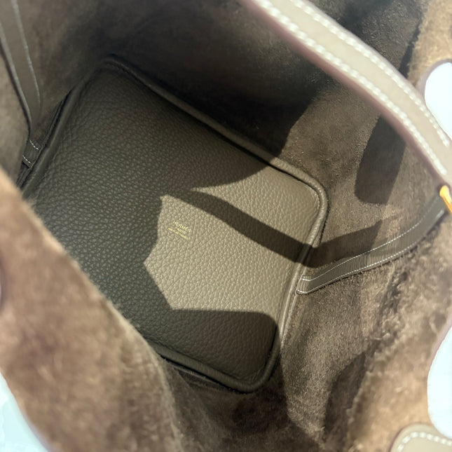 Sac Hermes Picotin 22 Étoupe