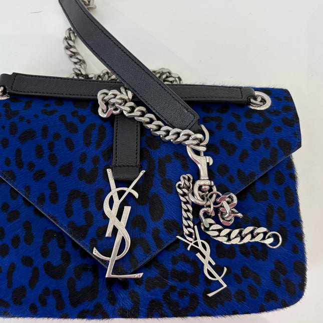 Sac Saint Laurent Collège Veau façon Poulain Bleu
