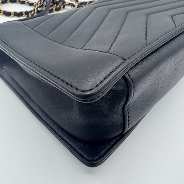 Sac Chanel Chevrons Noir
