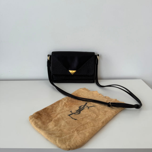 Sac bandoulière pochette Yves saint Laurent rive gauche vintage