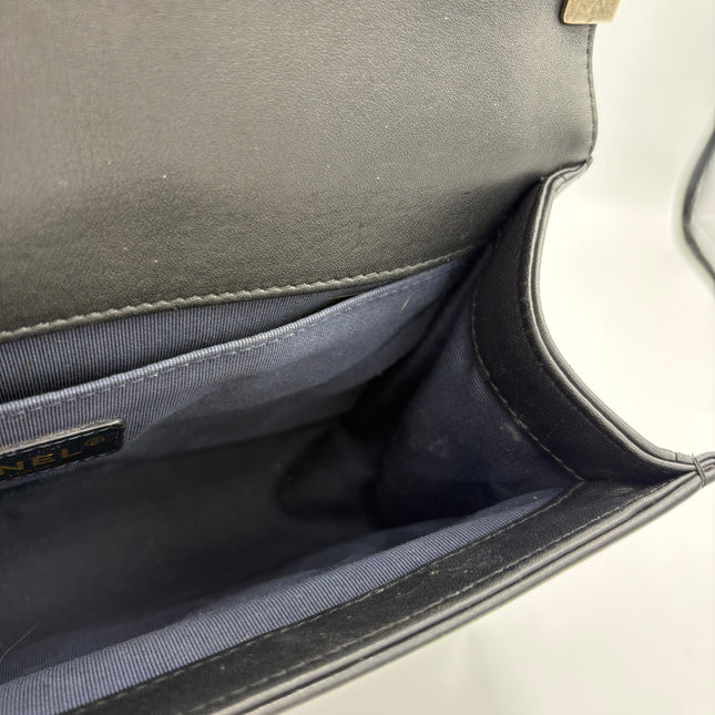 Sac Chanel Boy chevrons médium