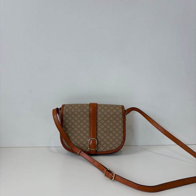 Sac Celine Macadam Beige