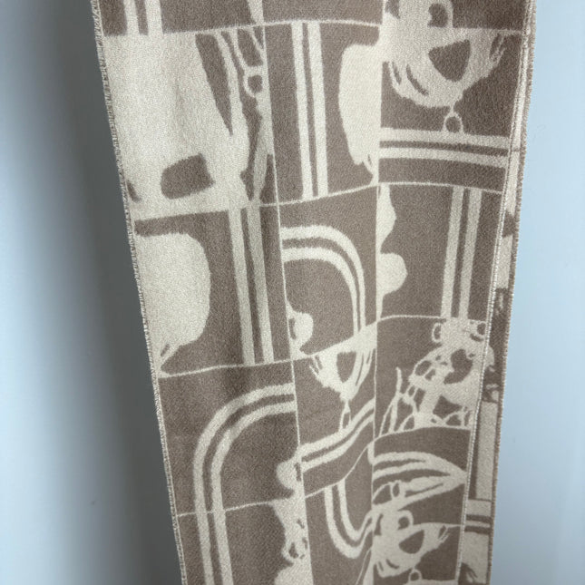 Écharpe Hermès 100% cachemire