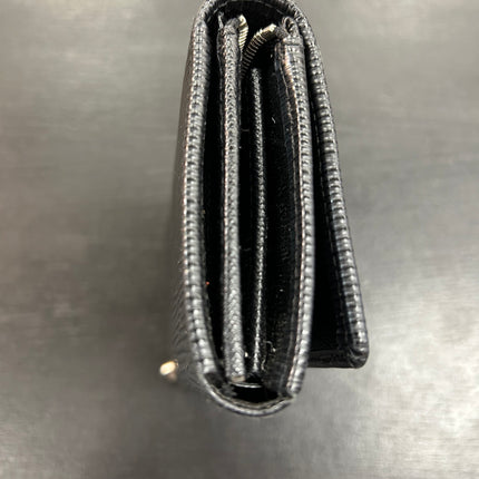 Portefeuille Louis Vuitton cuir épi noir