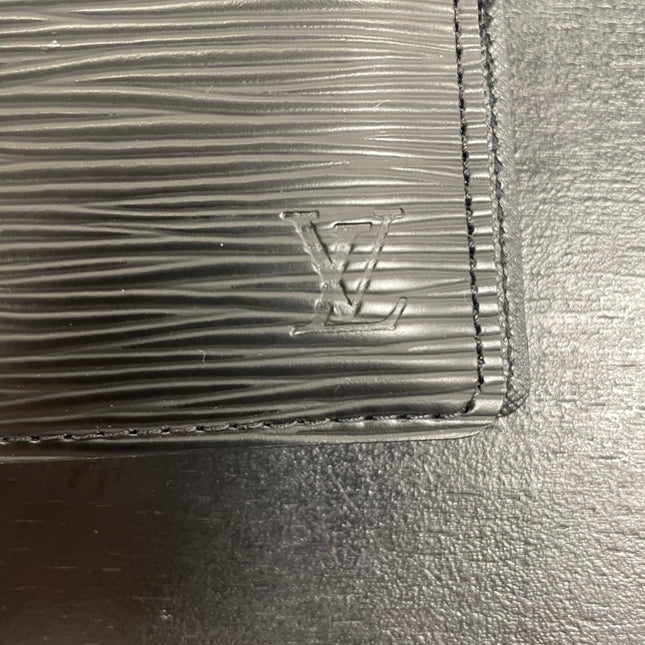 Agenda PM cuir Épi Noir Louis Vuitton
