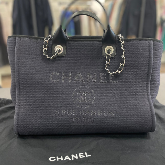 Cabas Chanel Deauville grand modèle