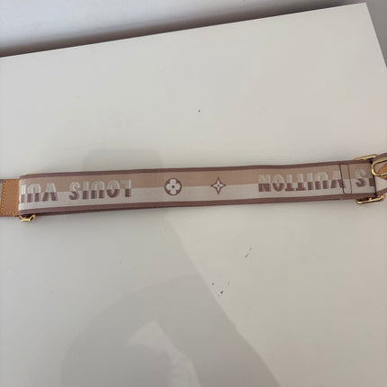 Bandoulière Louis Vuitton beige monogram