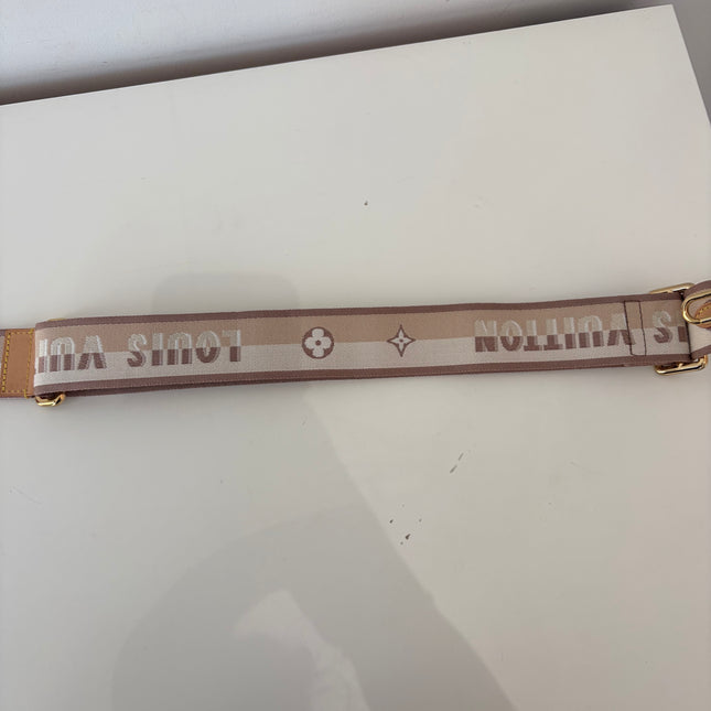 Bandoulière Louis Vuitton beige monogram