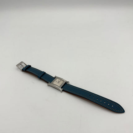 Montre hermès Heure H Mini bleu jean
